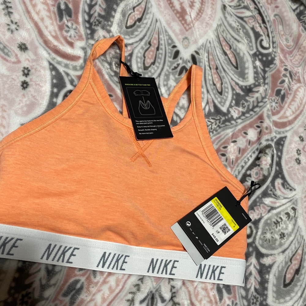 Orange Nike Sportsbra